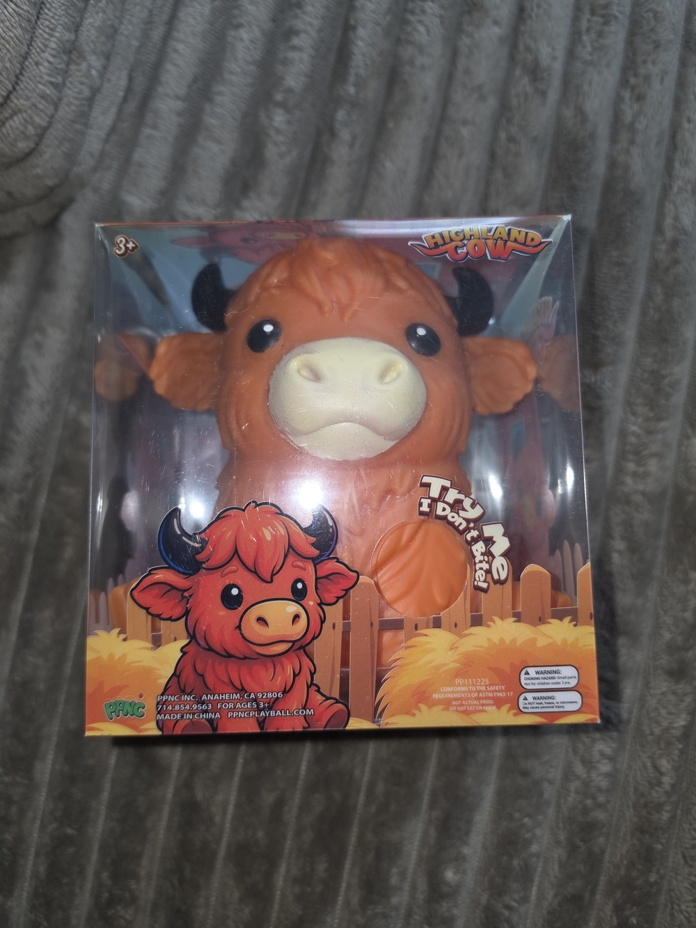 Highland Cow Squishy - Kids Toy
